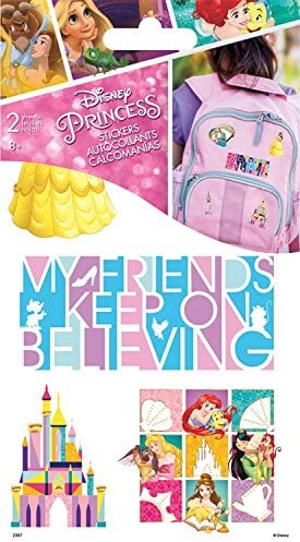 Disney Princess Tyvek Stickers - 2 Sheets – Country Croppers