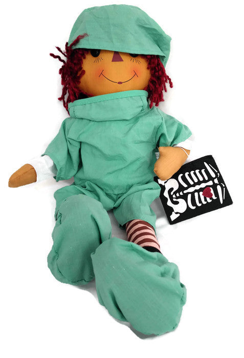 Doctor Dan Cloth Rag Doll