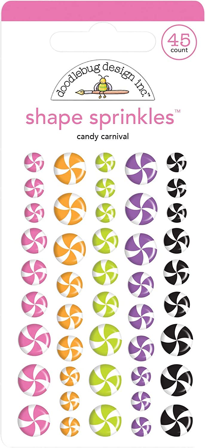Doodlebug Sprinkles Candy Carnival Stickers