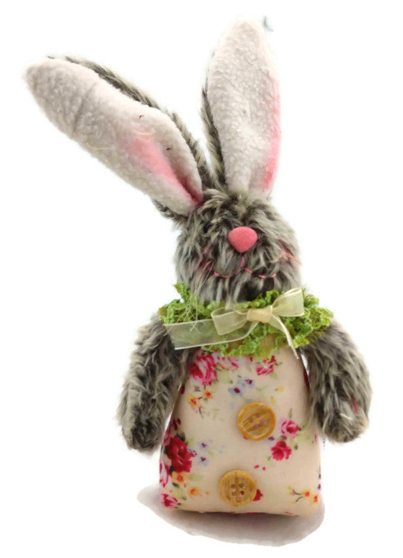 Easter Ranch Bunny Plush Decor