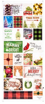 Eclectic Christmas Scrapbook Stickers