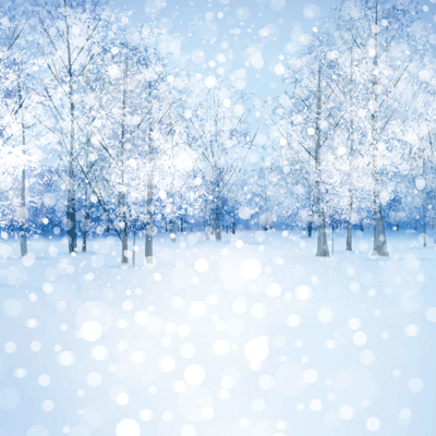 White Christmas Scrapbook Paper by Ella & Viv