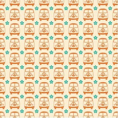 Groovy Bulli Scrapbook Paper