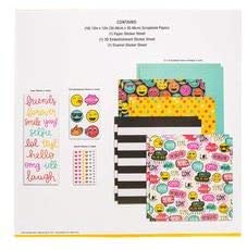 Emoji All Smiles Scrapbook Kit