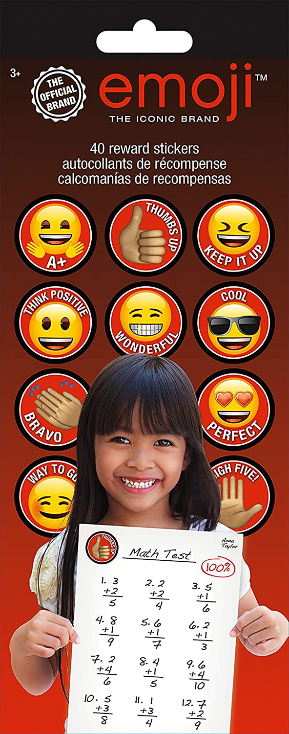 Emoji Reward Stickers - 4 Sheets