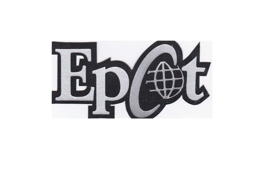 Epcot Paper Piecing Title Die Cut