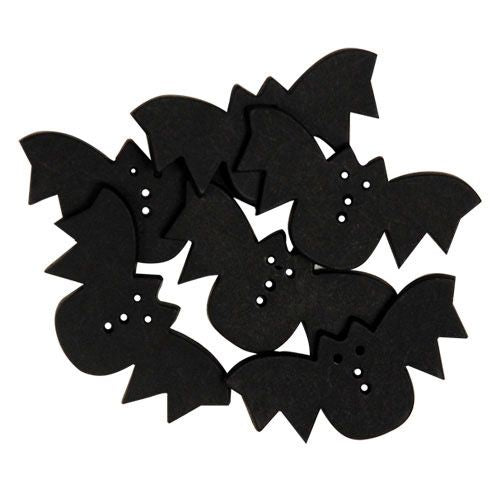 Halloween Bat Buttons