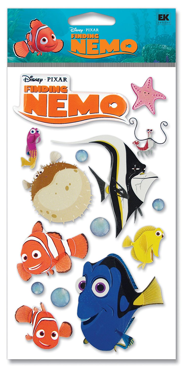 Finding Nemo Stickers 3d