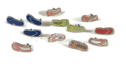 Flip Flop Brads Paper Fasteners for Scrapbooking