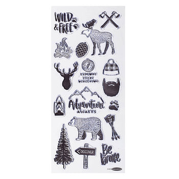 Forest Friends Stamp Set Clear Acrylic