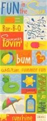 Fun in the Sun Summer Scrapbook Stickers