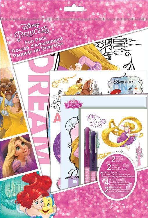 Disney Princess Theme Fun Pack Sticker,s Pens, Posters, Decals, Poster