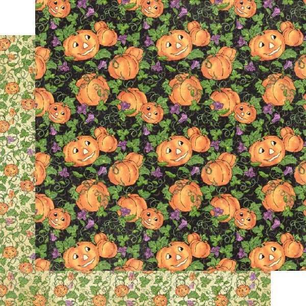 Hey Pumpkin - Charmed Scrapbook Paper by Graphic 45
