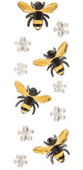 Bumblebee Bee Gemstone Rhinestone Stickers