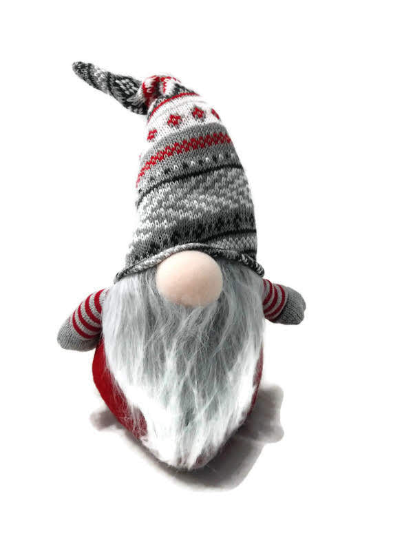 Polar Gnome Plush - Red 10 Inch