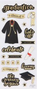 Foam Graduation Stickers