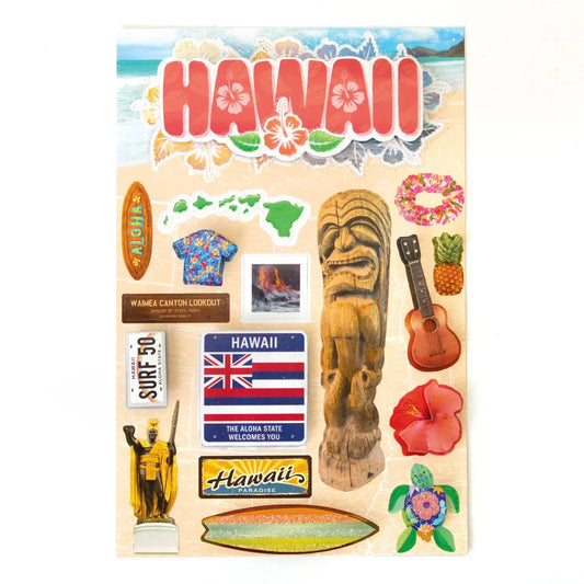 Hawaii Scrapbook Stickers by Paper House