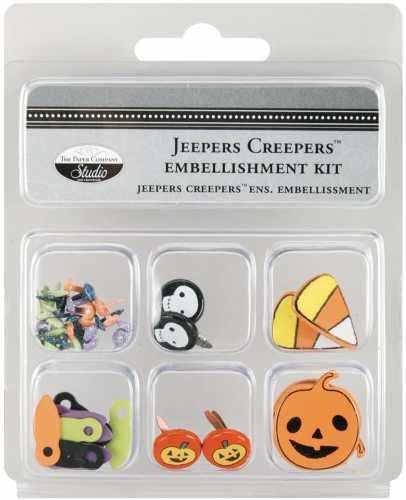 Jeepers Creepers Halloween Embellishments