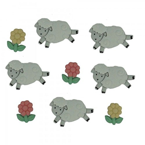 Counting Sheep Shank Buttons Sewing Notions