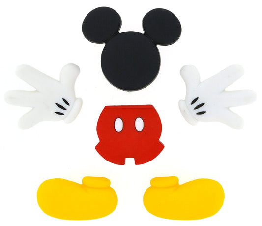 Everything Mickey Mouse Disney Character Button Embellishments