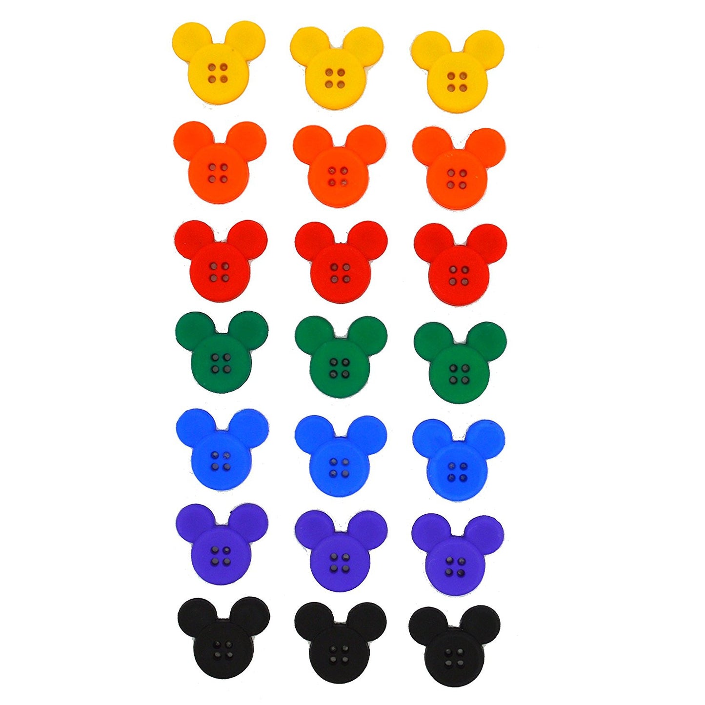 Mickey Mouse Sewing Buttons