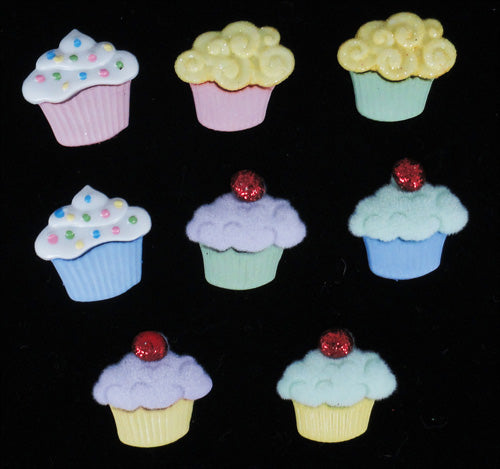 Mini Sweet Treats Cupcake Buttons