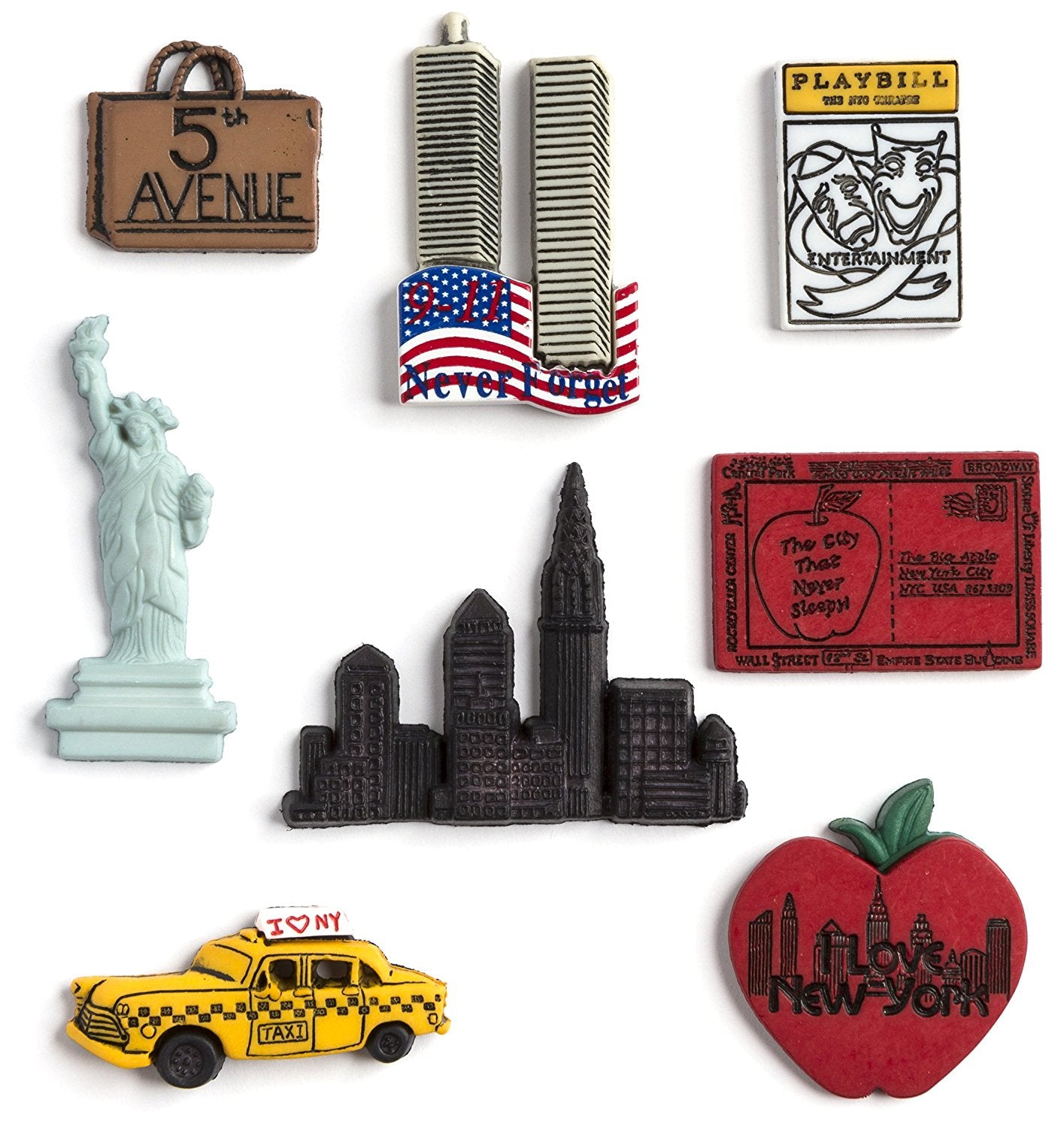 New York Sewing Buttons Embellishments