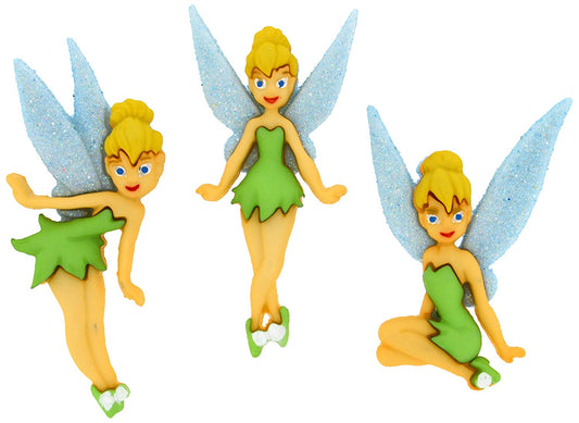 Disney Tinkerbell Fairy Buttons
