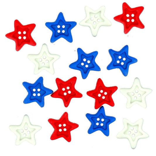 USA Forever Buttons Embellishments by Jesse James
