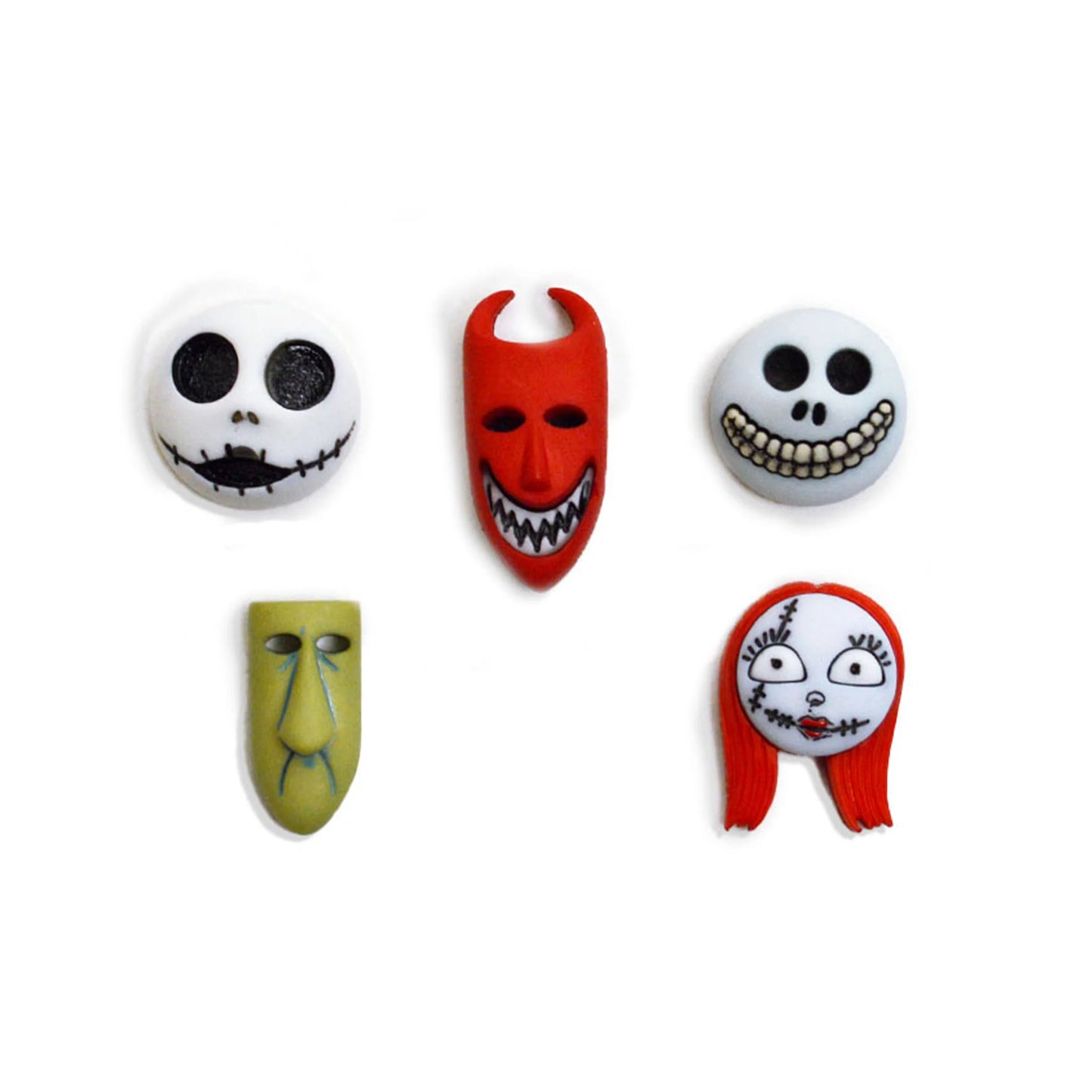 Nightmare Before Christmas Masks Buttons