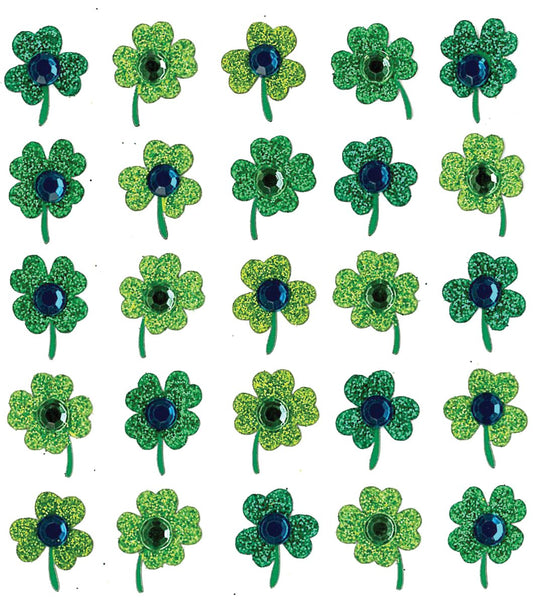 St Patricks Day Clover Shamrock Stickers by Jolees