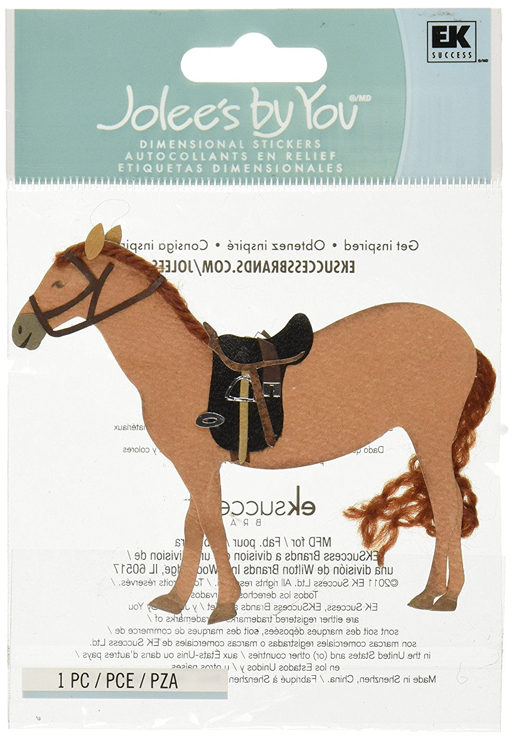 3d Horse Stickers by Jolees