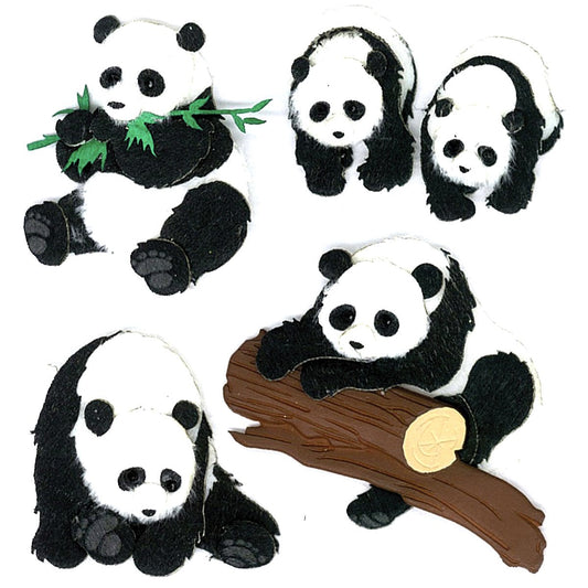 Jolees Panda Bear Stickers
