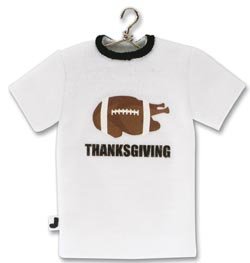 Jolees Thanksgiving Football TShirt Embellishment