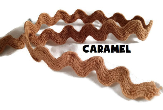 Caramel Brown Jumbo Ric Rac