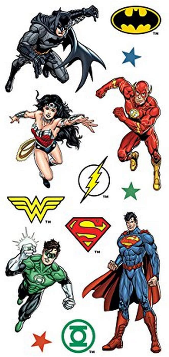 Super Heroes Justice League Stickers