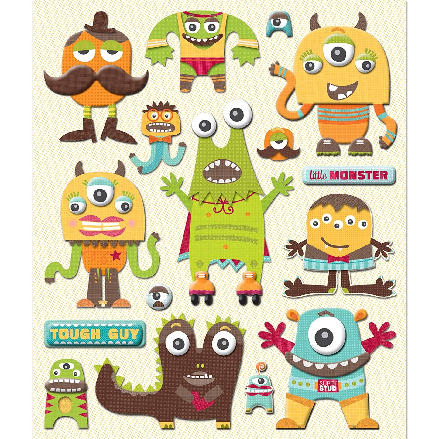 Monster Stickers by K and Co