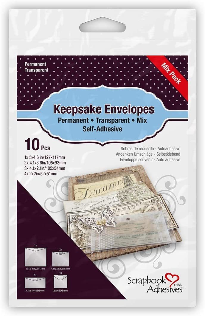 Adhesive Keepsake Envelopes