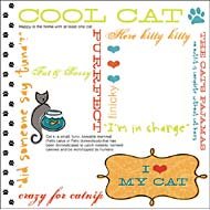 Karen Foster Cat Rubon Sticker Embellishments
