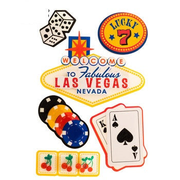 Las Vegas 3d Stickers