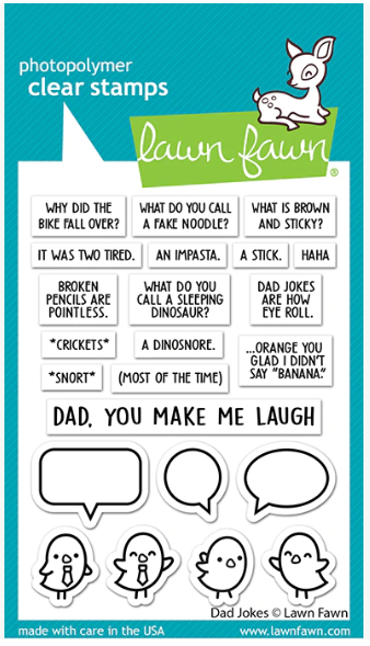 Lawn Fawn Dad Jokes Stamps