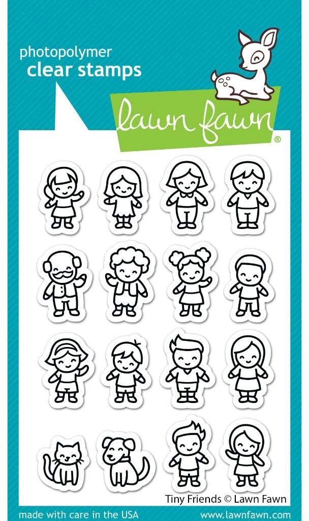Lawn Fawn Tiny Friends Stamps Set