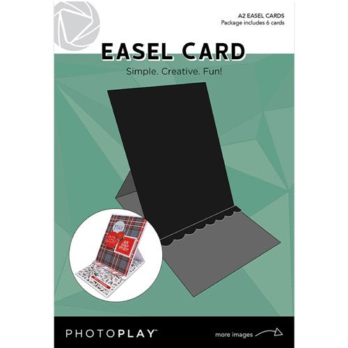 Black Easel Card Bases