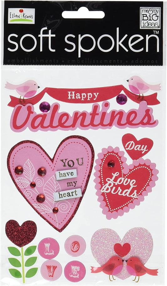 Soft Spoken Valentine Stickers