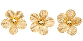 Gold Flower Embellishments