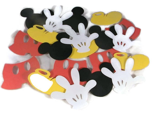 Mickey Mouse Die Cuts 4 Inch Size
