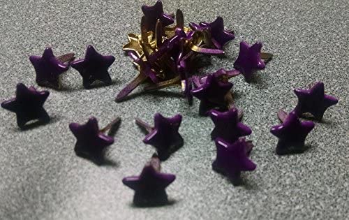 Purple Star Brads Paper Fasteners