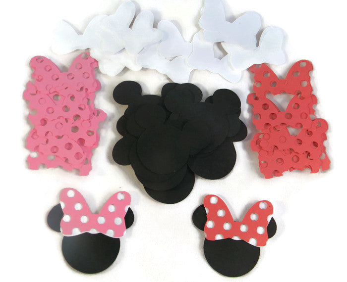 Minnie Mouse Die Cuts Scatter Confetti Scrapbooking