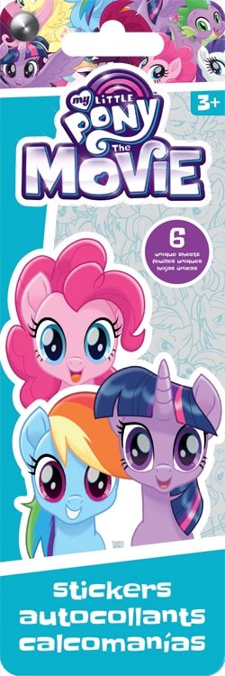 My Little Pony Movie Flip Sticker Book 6 Sheets