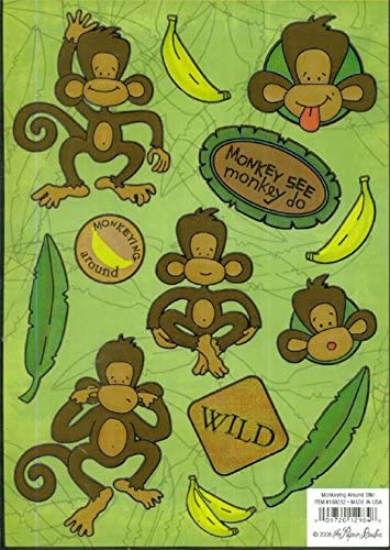 Monkeying Around Stickers